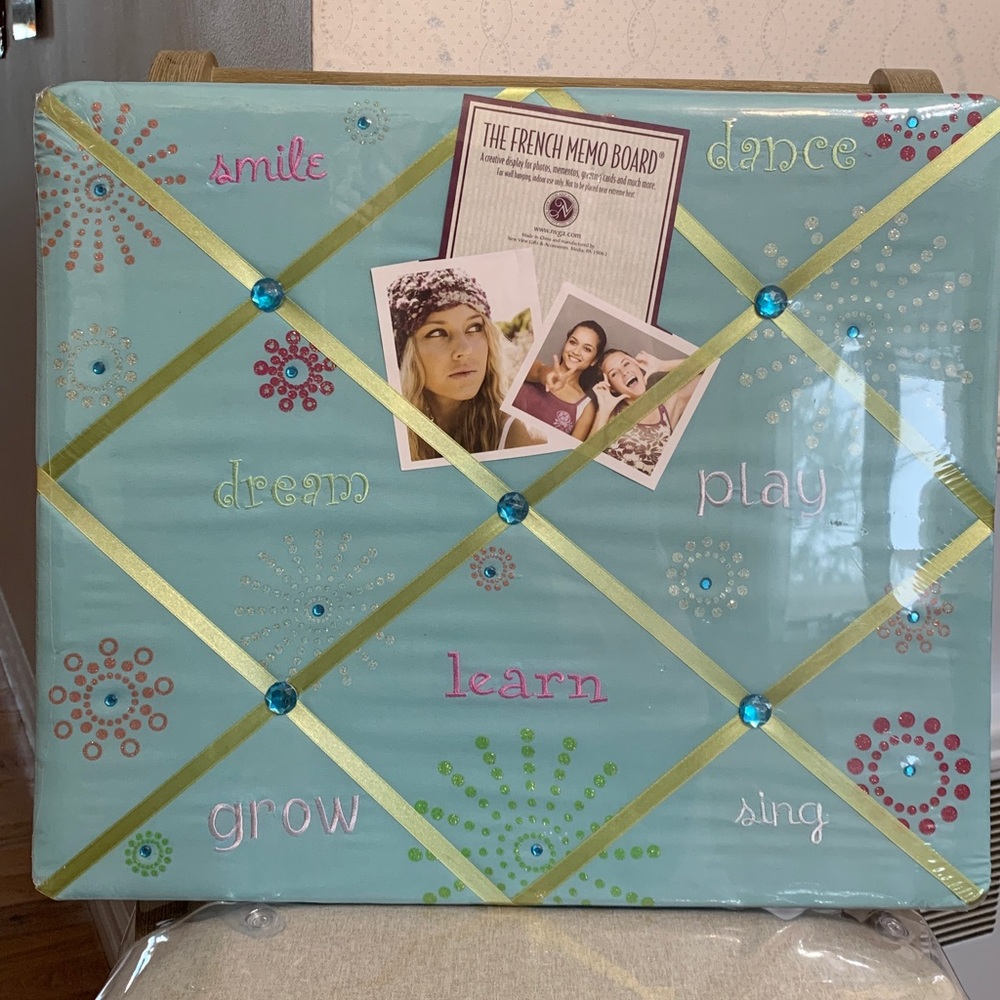 Colorful French Memo Board 19x16